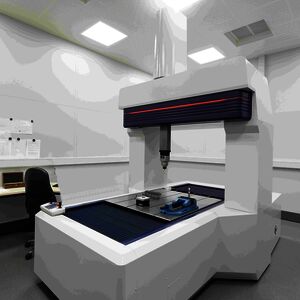 Our new quality class 1 and 2 calibration room! It was very interesting to see how a conventional assembly room becomes a carefully sealed class 1 calibration room. With consistency and control of temperature, humidity, dust protection, etc. By the way, a 3-D cooridnate measuring machine of the highest accuracy works here!