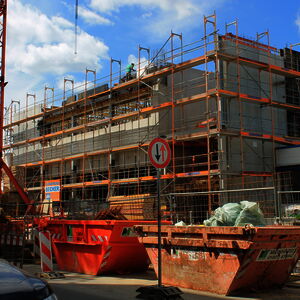 Bit by bit the new building grows…