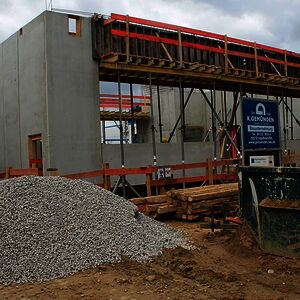 The general shape of the building is recognizable…