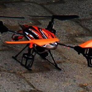 Do you recognize this little rascal? Yes, exactly, our little drone which was blown away by a strong gust last November while performing his duties.