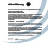 Accredited calibration laboratory in accordance with ISO/IEC 17025:2018