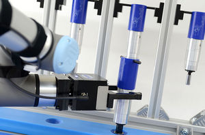 Calibration process in the measuring cell