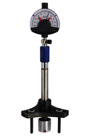 Special depth stop with BMD, with depth extension TV10, indicator holder MH10-61 and micro comparator F1000