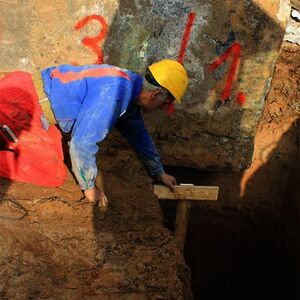 … manual labour is still necessary.