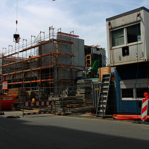 The 2nd floor is quickly build up…