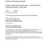 Attachment to the Accreditation Certificate