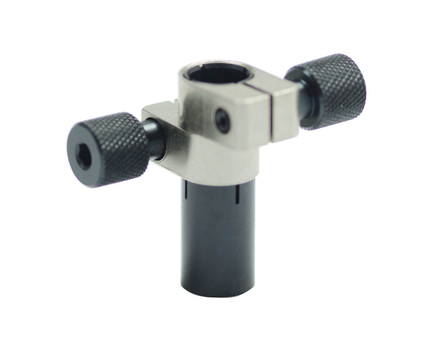 Einbauhalter K-TD30 zum Einkleben, mit Doppel-Tangential-Klemme